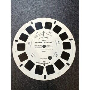 Vintage 1984 Muppet Circus View-Master Reel 004-567 Jim Henson